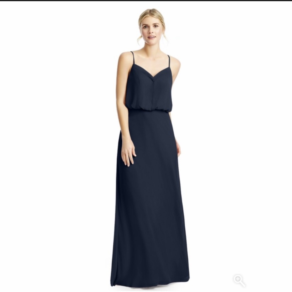 Dark Navy Azazie Bridesmaid Dress